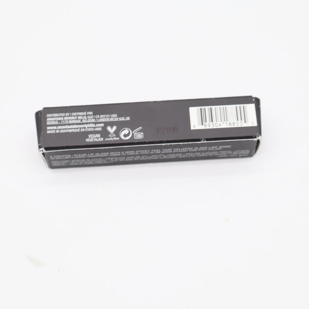 Anastasia Beverly Hills Lip Gloss Womens 3.1mL Crystal Clear High Shine New